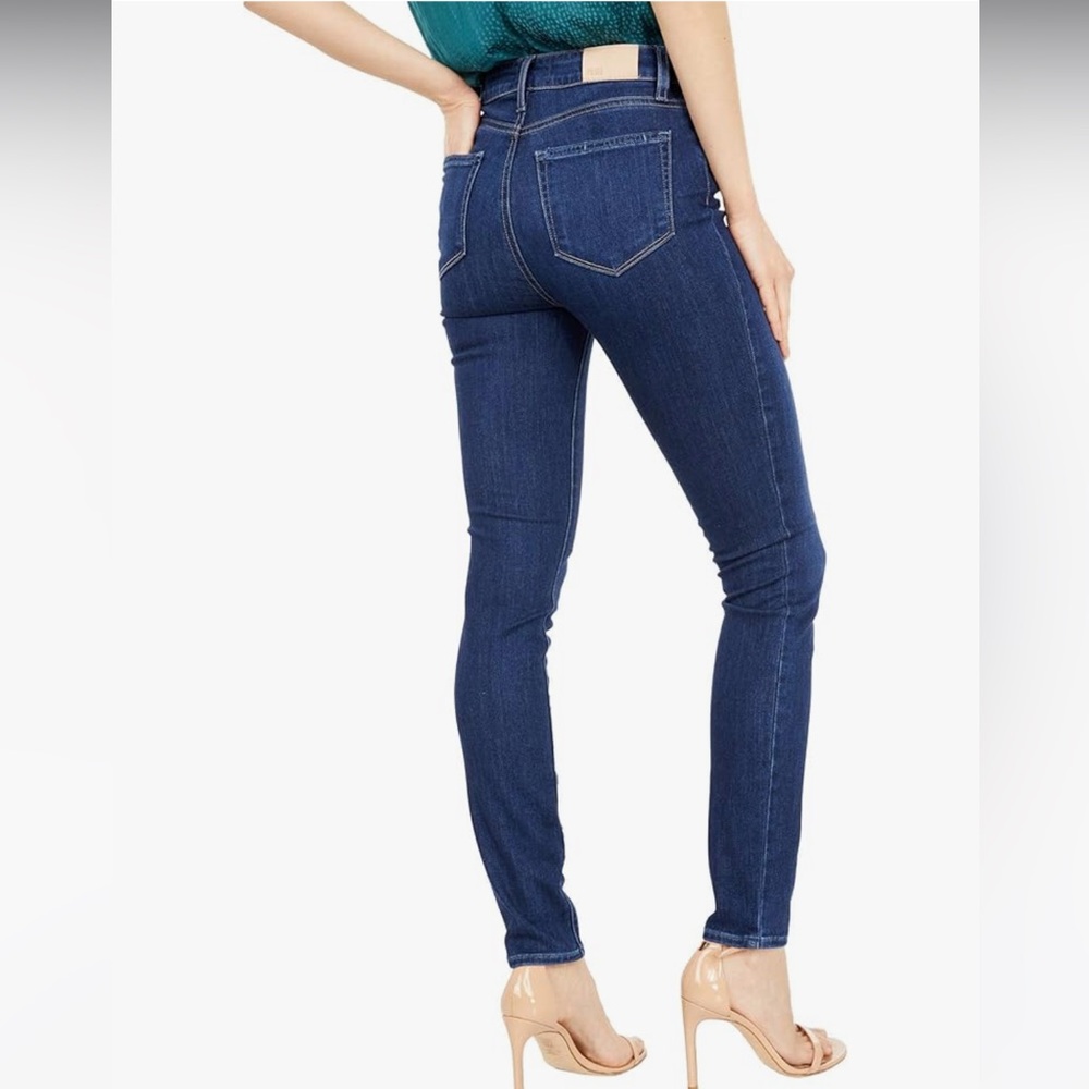 PAIGE Women's Skinny Jeans in Dark Blue